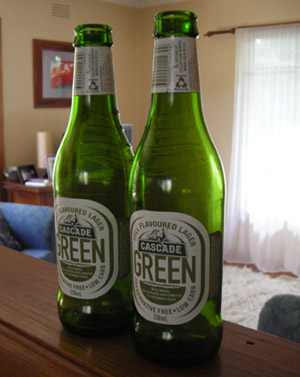 Cascade Green, carbon neutral beer is here!