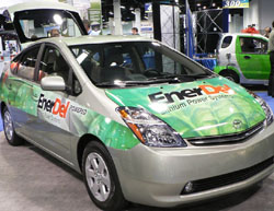 Ener1, or their subsidiary EnerDel about to start producing an electric car battery for the Think City electric vehicle.