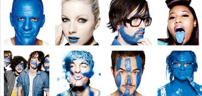Celebrities already photographed for the Oxfam, Blue in the Face summer campaign 2009. Celebrities already photographed for the Oxfam, Blue in the Face summer campaign 2009.