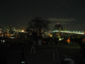 Sydney's Harbour Bridge during Earth Hour 2007. Image courtesy of www.sydneyobservatory.com.au/blog/wp-content/