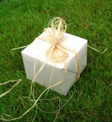 Green events start right at decisions about invitations and wrapping for gifts.