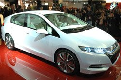 The Honda Insight set to rival the Prius for a slice of the hybrid pie.