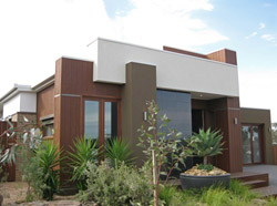 Australia's first zero emission home, located in the northern suburbs of Melbourne. Australia's first zero emission home, located in the northern suburbs of Melbourne.